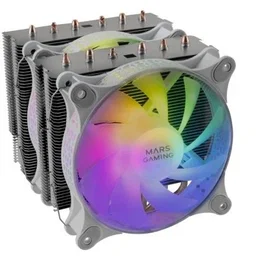 Mars Gaming MCPU-XTW Ventilador para CPU con Disipador de Calor 12cm Blanco